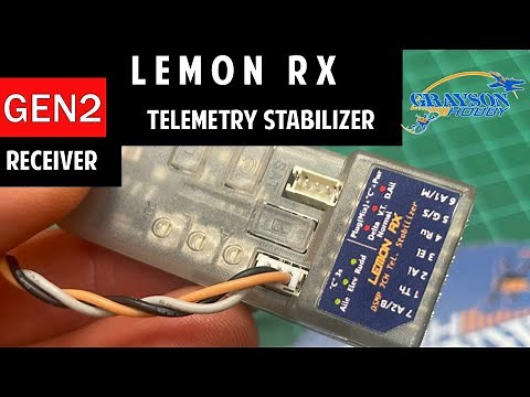 Lemon RX Gen 2 | Telemetry & Stability DMSX Airplane Receiver