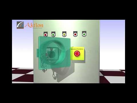 Aktion | Lockout Tagout | Emergency push button lockout device | Demo