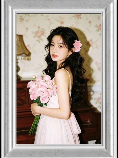 Gentle Floral Girl Photoshoot | Full Analysis of French Retro Style Makeup&Hairstyle#princessLeYuan