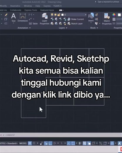 Bimbingan dan Joki Revit, Sketchup, Autocad dan Render wa ada di bio #arsitek #autocad #sketchup