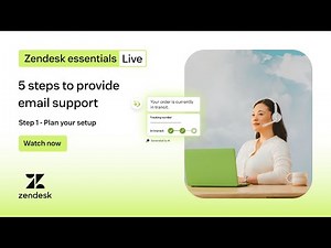 5 steps to provide email support - Step 1: Plan your setup