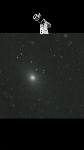 Galáxia de Andrômeda - Nasa vs Meu Telescópio 😍🔭