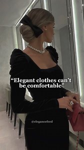Can elegance be comfortable? 👇Many of us want to look elegant and put-together when at home, grocery shopping, or walking the dog.But for some, the first thought is:“Nope, that’s not achievable.”“That sounds too much.”“That must mean I’m dressing fancy all day long.”And honestly, I’ll never forget feeling that same exact way until...I realized there are endless comfortable garment options suitable for every kind of activity AND nonactivity (aka mindlessly scrolling on TikTok while lying on your