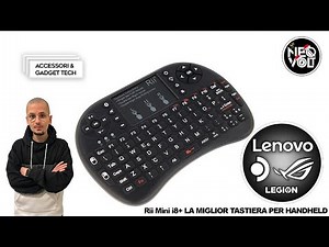 Rii Mini i8+ LA MIGLIOR TASTIERA PER HANDHELD