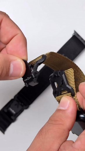 2.1K views | Tired of loose or bulky bands? The Neo Magnetic Band secures instantly with Fidlock tech and breathable nylon comfort.  Strong, sleek, and built for your Apple Watch. | Bandletic | Facebook