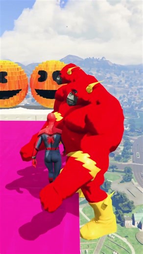 GTA 5 Epic Water Ragdolls Spiderman Jump/Fails Ep 1644 #shorts