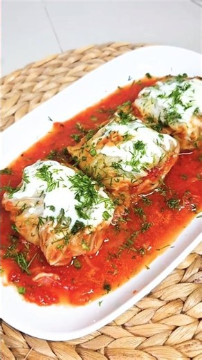 The secret to perfect cheesy cabbage rolls 🥬🧀 #cooking #recipe