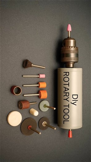 "Homemade Rotary Tool 🔧🔥 Powerful DIY Tool at Home!"