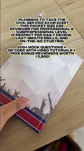 Civil Sevice Exam Reviewer #cse #reviewer