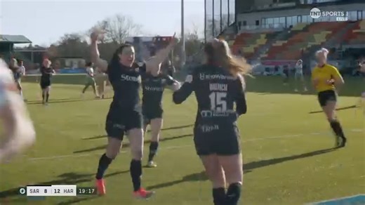 7.3K views · 62 reactions | Jess Breach, that is world class!  An outstanding individual try from the England superstar  #SARvHAR | #PWR | TNT Sports Rugby | Facebook