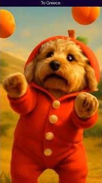 Apricots Have a Secret History! #cuteanimal #alphabet #kidsvideos #cutepuppy #kidsanimation