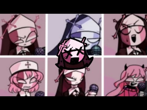 Friday Night Funkin' WORSHIP but everytime its sarvente's turn a different skin is used