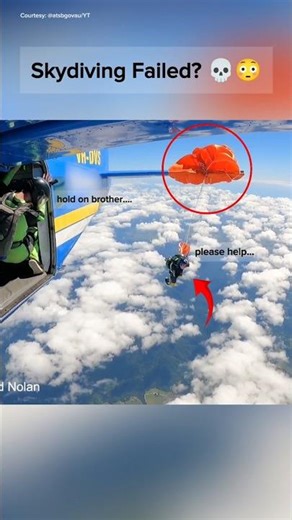 Skydiving Fails? 😳💀 #skydiving