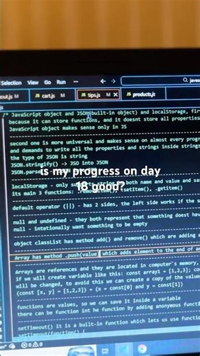 Programming on JavaScript🥶 #coding #codinglife #programming #codingtips