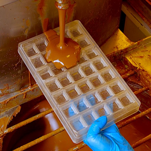 Inside the chocolate factory