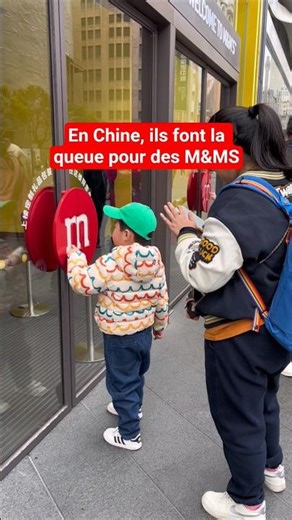 An M&M's store in Shanghai, China