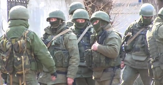 The Changing Story Of Russia's 'Little Green Men' Invasion