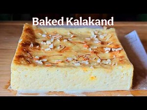 Baked Kalakand in 25 Minutes | Easy Sweet Recipe | Quick and Easy Dessert