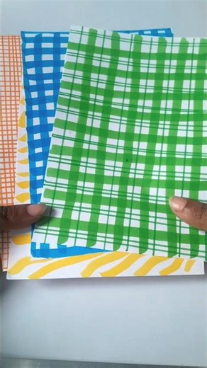 Diy pattern papers✨️ #diypatternpapers #journalingsupplies