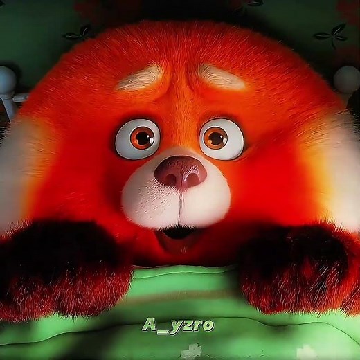 Red panda transformation 🤯 ❤️ | Turning Red | #turningred #edit #shorts #animation