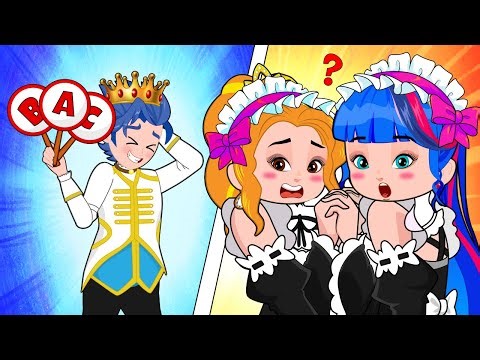 The Prince vs The Maid! Challenge to Become the Best Maid! Unexpected Ending | Poor Princess Life