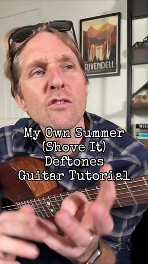 My Own Summer (Shove It) - Deftones Guitar Tutorial #guitarlessons #guitartok #numetal #deftones #myownsummer #shoveit #aroundthefur #hiwtoplayguitar