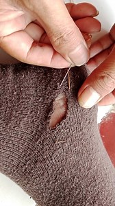 1.8M views · 5.2K reactions | Great tutorial on sewing a sock that is torn wide open on the side #tips #sewing #reelsviral #fypreels #tutorial | Tips dan trik menjahit | Facebook