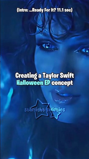 Creating a Taylor Swift Halloween EP concept