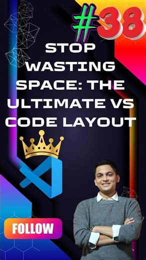 VS Code Layout Explained Simply (Beginner Friendly) #shorts #techshorts #tech