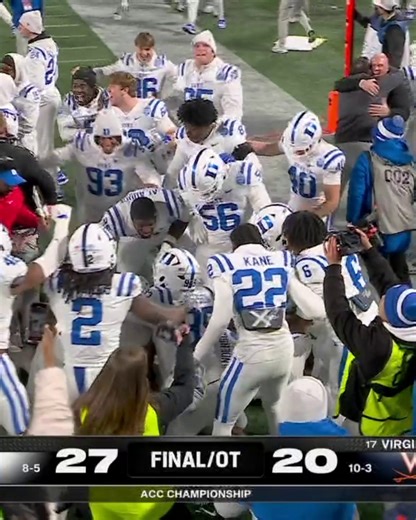 THE GAME SEALING INT TO WIN THE ACC CHAMPIONSHIP 😮 Duke Football | ACC Network