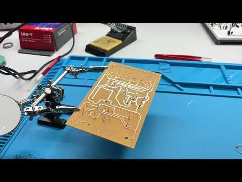 How to etch a PCB at home