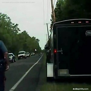 34K views · 36 reactions | OFFICER TAKES A TUMBLE: The Hamilton Township Police Department is celebrating National Popcorn Day with video of one of their officers falling during a routine traffic stop. The department says “Officer X” did sustain minor injuries to his ego. | CBS Philadelphia | Facebook