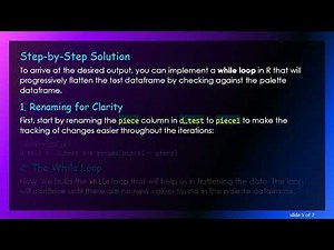 How to Flatten Dataframe Variables in R for Complex Hierarchies