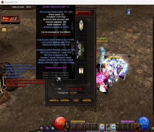 @followers @topfans www.zhypermu.com #zhyperian Update 21/1/2026...... Manticore Weapons Release - This is 11th gen Mastery Weapons of Webzen Mu online Weapons MuGuard Update Server Optimization Run the Green Updater to get the Latest Update on the Server Zmu Staff and Admin #muonline #ZhyperMU | Zhyper Gaming Network