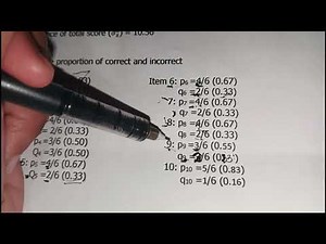 TYPES OF RELIABILITY (INTERNAL CONSISTENCY RELIABILITY) USING THE KUDER-RICHARDSON FORMULA (KR20)