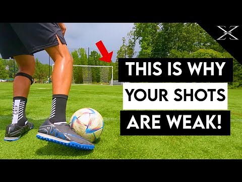 How To ACCURATELY Shoot A Soccer Ball With Power!