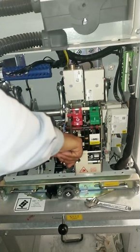 ABB VD4 VCB BREAKER OPERATION TESTING IN MANUAL #VCB #ABB