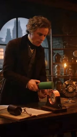 @ply5867 | 电磁感应实验 English: Michael Faraday 1831 moving magnet through coil, galvanometer needle jumping, electricity generated from magnetism, copper... | Instagram