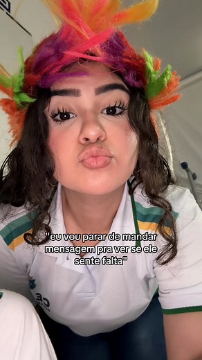 Vou parar de mandar mensagem pra ver se ele sente falta