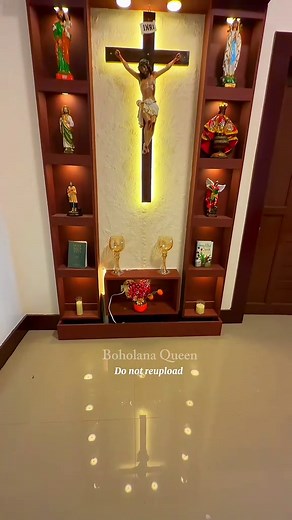 My DIY Altar at home by:@boholanaqueen #boholanaqueen #diyaltar #diyoroject #diyqueen #diy