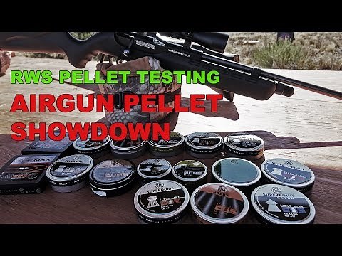 RWS Pellet Testing - .22 CAL AND .177 CAL - AIRGUN PELLET SHOWDOWN