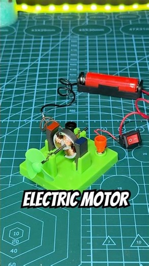 DIY Electric Engine Model #tech #electric #shorts #youtubeshorts