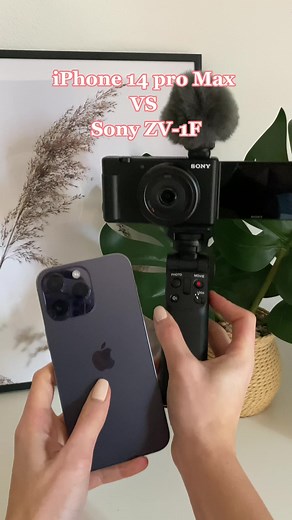 Sony ZV1F vs iPhone Camera Quality Test with Mr. Leo 🐶🎀