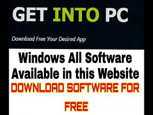 How to download any Software free-for Windows||get into pc 2017 best usefull website/hindi