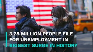8.3K views · 56 reactions | Weekly jobless claims in the U.S. surged...