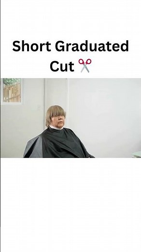How To Cut a Shorter Graduated Haircut for Fullness & Volume | Step-by-Step
