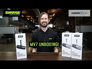 Shure MV7 Unboxing!