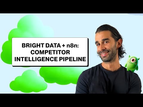 Bright Data Competitor Intelligence Pipeline