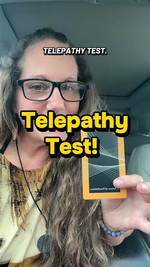 What if your mind is more powerful than you were ever taught? 🧠✨ The Telepathy Tests Card Deck is a fun way to stretch your intuition and explore the hidden language of connection. Use these cards with a friend, partner, or even online with your community and see how often you can feel the answer before it’s revealed. Telepathy isn’t about being perfect — it’s about practicing awareness, strengthening your inner knowing, and realizing just how connected we really are. Try a few rounds… you migh