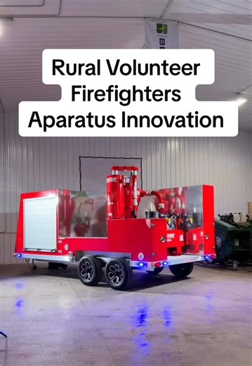 Firetrucks didn’t just happen, it took an idea and the innovation to say “let’s work smarter not harder!” That is the same goal with the idea of the Rural Rescue Trailer. To help rural fire departments respond smarter admins not have to work harder! @Timpte Equipment Trailers @TimpteTrailers #firefightertiktok #grainbin #farmtok #timptetrailers